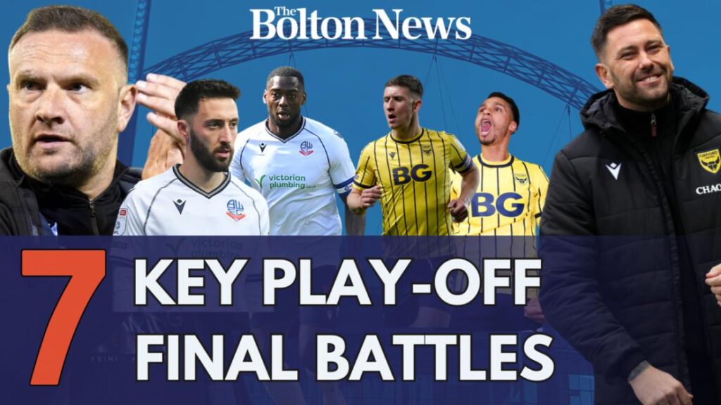 Seven key battles to watch when Bolton Wanderers take on Oxford at Wembley